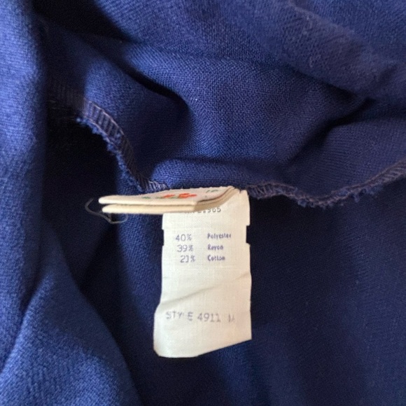 Peaches N Cream Vintage Elegant Blue Girls Dress & Coat - Picture 6 of 10